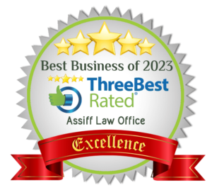 Assiff Law Office Three Best Rated Award 2023